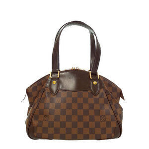 Louis Vuitton Damier Ebene Brown Verona Semi Shoulder Bag